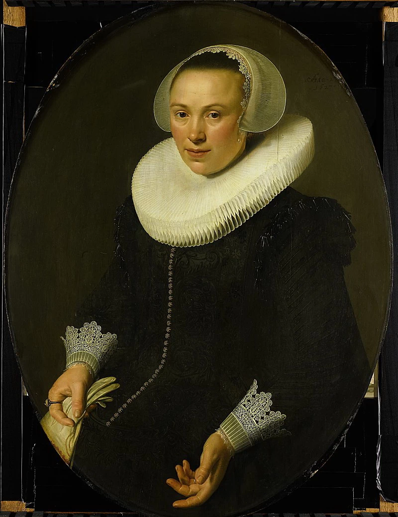 Ritratto di Maria Joachimsdr Swartenhont (1598 - 1631), Rijksmuseum Amsterdam
